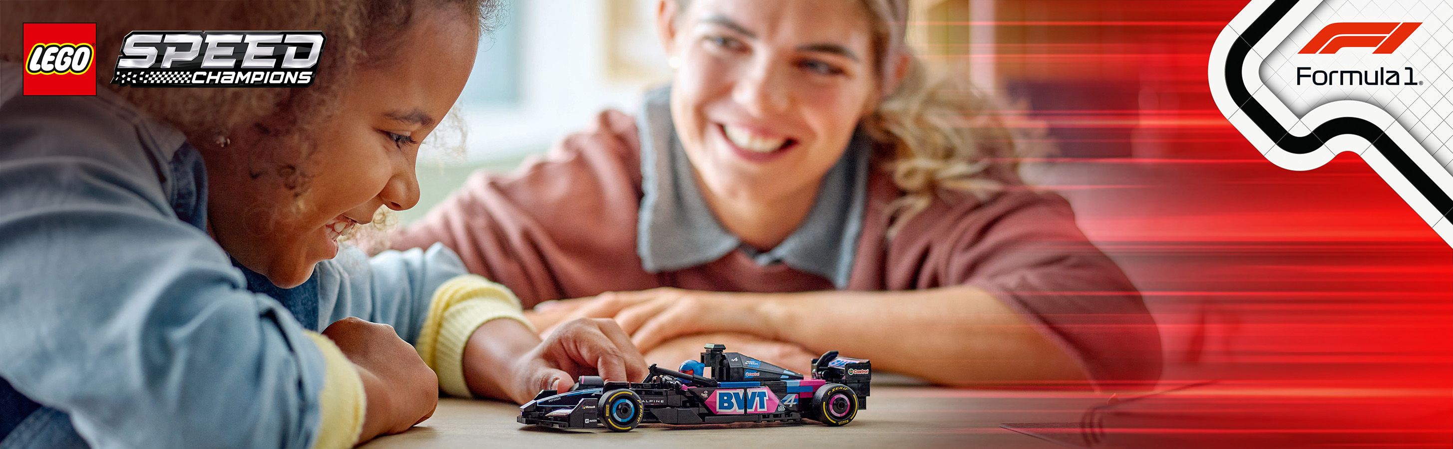 Stavebnice Závodní auto BWT Alpine F1® Team A524